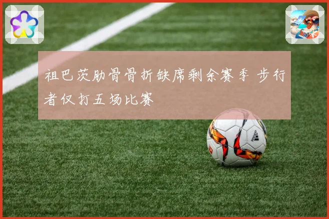祖巴茨肋骨骨折缺席剩余赛季 步行者仅打五场比赛