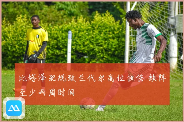 比塔泽犯规致兰代尔高位扭伤 缺阵至少两周时间